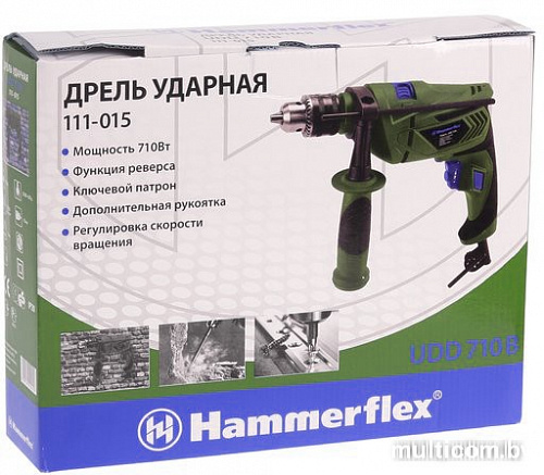 Ударная дрель Hammer UDD710B