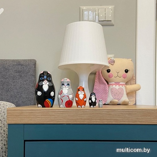 Развивающая игра Брестская Матрешка Коты (набор 5 шт)