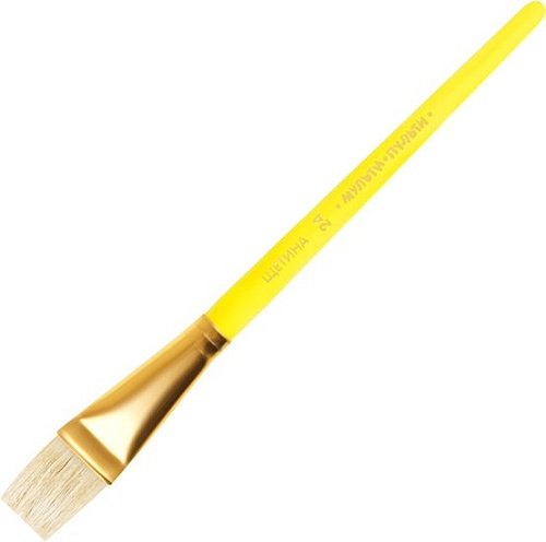 Кисть для рисования Мульти-пульти Щетина №24 BS_42464 (плоская)