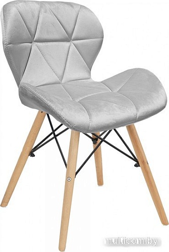 Стул Mio Tesoro Лацио SC-026 (светло-серый/дерево)