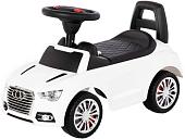 Каталка Полесье SuperCar №6 со звуковым сигналом 84552 (белый)