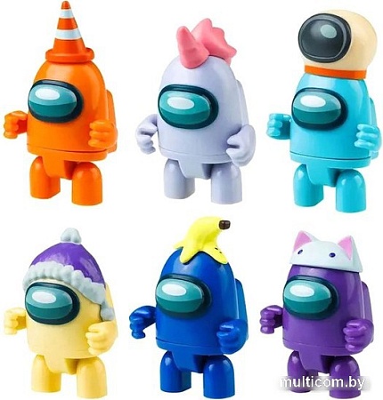 Набор фигурок Among Us Оранжевый герой AU6306A