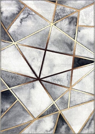 Ковер для жилой комнаты Linea Hali Elegant P1459-GREY (1.4x2)