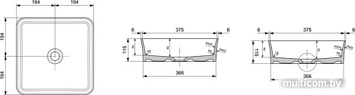 Умывальник Bocchi 1477-001-0125 (белый)
