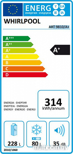 Холодильник Whirlpool ART 9810/A+