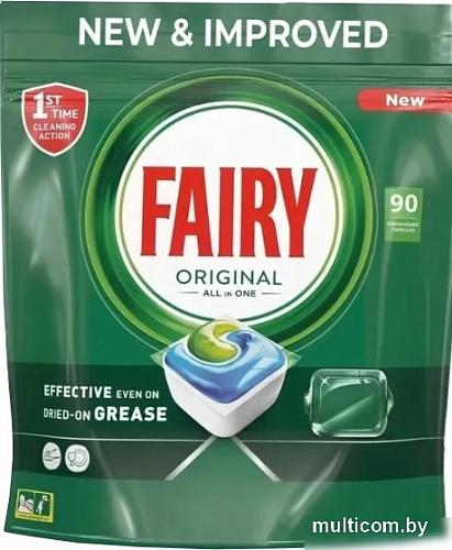 Капсулы для посудомоечной машины Fairy All in One Original (90 шт)