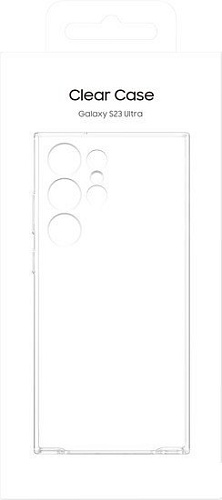 Чехол для телефона Samsung Clear Case S23 Ultra (прозрачный)