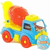 Конструктор Полесье 72993 Автомобиль-бетоновоз (голубой/желтый)