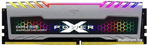 Оперативная память Silicon-Power XPower Turbine RGB 16GB DDR4 PC4-25600 SP016GXLZU320BSB