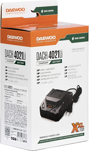 Зарядное устройство Daewoo Power DACH 4021Li (21В)