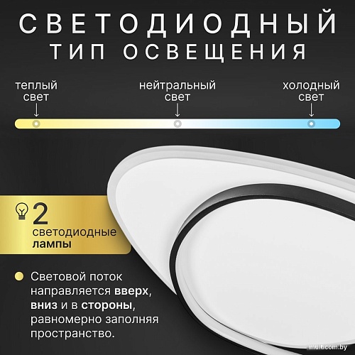 Припотолочная люстра Sundays Home KR-32 6259