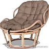 Кресло Мир Ротанга Papasan mini 23/03 (белый/коричневый)