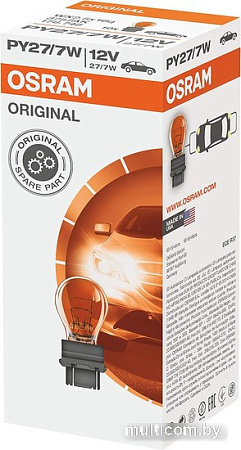 Лампа накаливания Osram P27/7W Original 3757AK 1шт