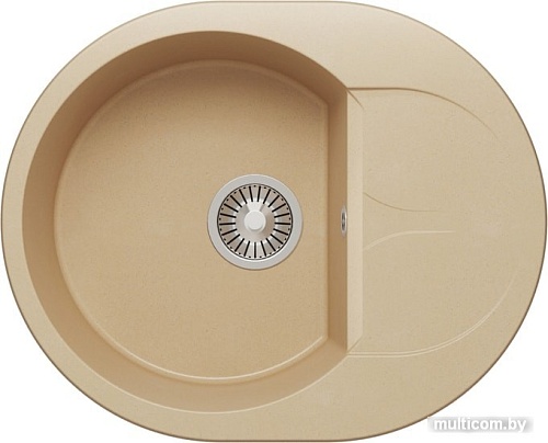 Кухонная мойка Polygran Atol-620 (бежевый 27)
