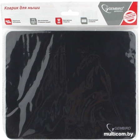 Коврик для мыши Gembird MP-BLACK