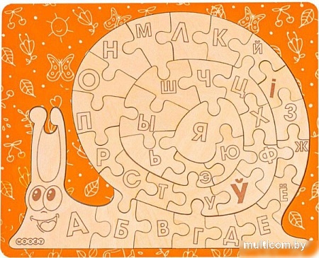 Мозаика/пазл Woody Разумны слімак 07616