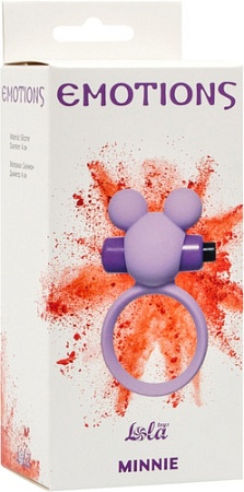 Виброкольцо Lola Games Emotions Minnie 4005-01Lola (пурпурный)