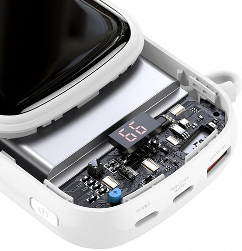 Портативное зарядное устройство Baseus Qpow Digital Display PPQD-H02 20000mAh (белый)