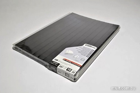 Металлический канал для переплета OPUS O.Simple Channel 297x16 мм OSC16CZA29725 (25 шт, черный)