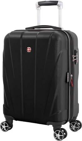 Чемодан-спиннер SwissGear Adams 55 см (черный)