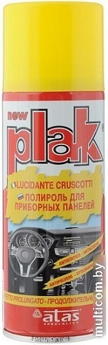 Автохимия и автокосметика для салона ATAS Полироль Plak 200 мл (ваниль)