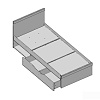 Кровать Анрэкс Oskar 90x200