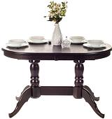 Обеденный стол Рамзес Овальный 130/170x80 (венге)