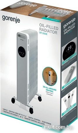 Масляный радиатор Gorenje OR2000E