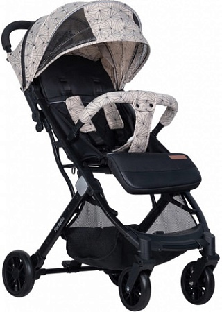 Коляска прогулочная «книга» Farfello Comfy Go CG-55 (ажурный бежевый)