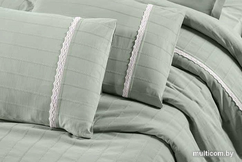 Постельное белье Arya Stone Washed Minty 200x220 8680943225382