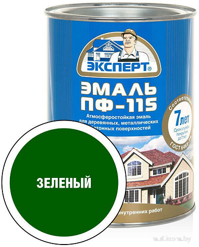 Эксперт ПФ-115М Глянцевый 0.8 кг (зеленый)