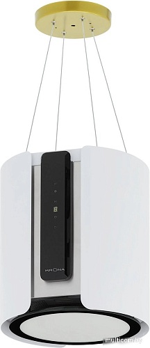 Кухонная вытяжка Krona Vanda Isola 350 S КА-00007093 (белый)