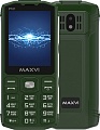 Кнопочный телефон Maxvi P101 (зеленый)