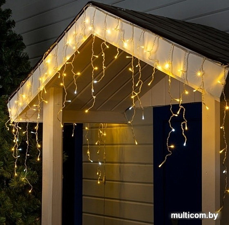 Бахрома Luazon 160 LED 3х0.6 м 4356983 (теплый белый)