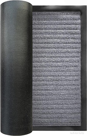 Придверный коврик Sundays Home Ребристый 90x150см 94036 (серый)