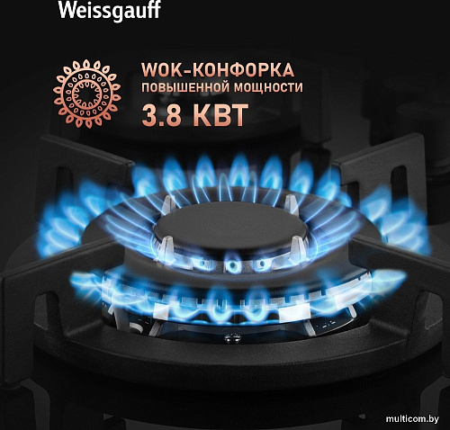 Варочная панель Weissgauff HGG 640 BGBV