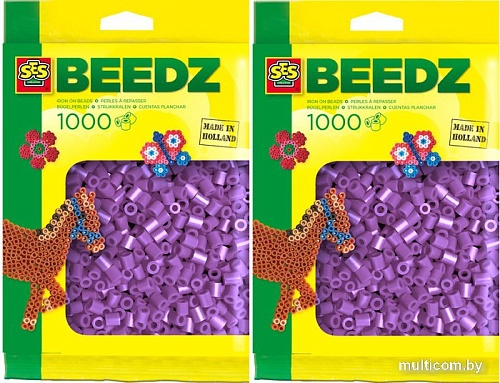 Термомозаика SES Creative 00709.2 (2000 шт, фиолетовый)