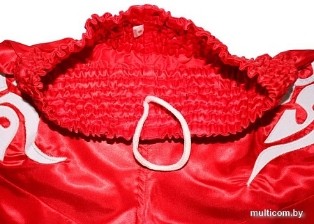 Шорты BoyBo для тайского бокса (XXXS, красный)