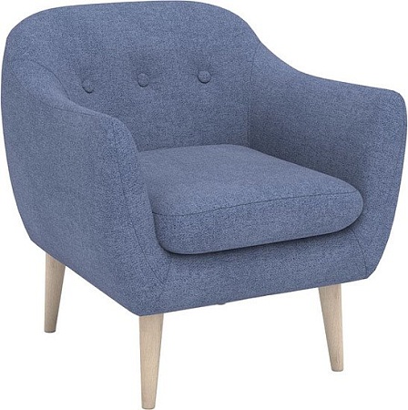Интерьерное кресло Rivalli Реймс (Bravo Blue)