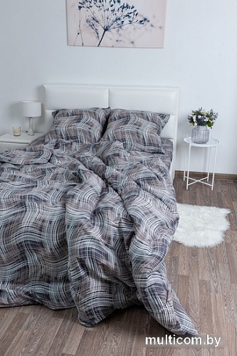 Постельное белье Миланика Арабески 1.5сп (бязь)