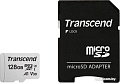 Карта памяти Transcend microSDXC 300S 128GB + адаптер