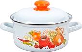 Кастрюля Лысьвенские эмали Итальянская кухня С-1608 АП2/4