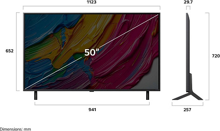 Телевизор LG AI QNED80 50QNED80A6A