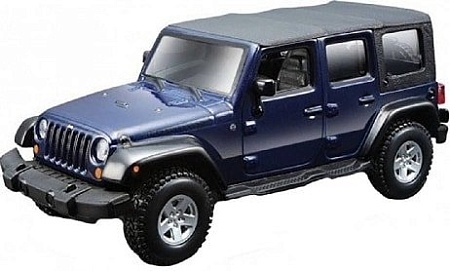 Bburago Street Fire Джип Вранглер 18-43012 (синий)