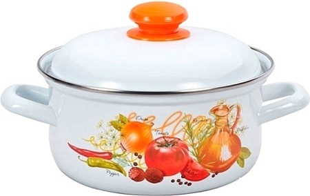 Кастрюля Лысьвенские эмали Итальянская кухня С-1608 АП2/4