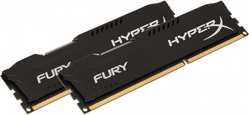 Оперативная память Kingston HyperX Fury Black 2x8GB KIT DDR3 PC3-14900 (HX318C10FBK2/16)