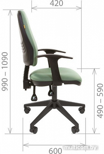 Кресло CHAIRMAN 661 (зеленый)