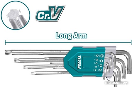 Набор ключей Total THT106392 (9 предметов)