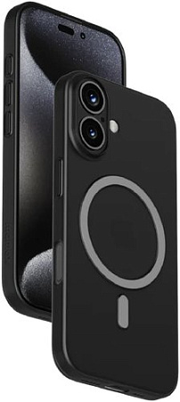 Чехол для телефона Momax CaseForm Lite для iPhone 16 Plus MTAP24LD (черный)