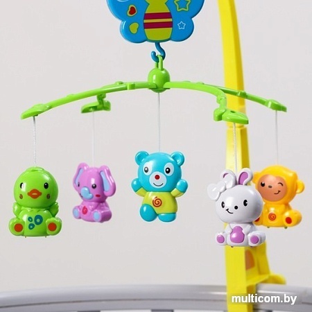 Музыкальная карусель Крошка Я Бабочка Малыш зоо 2912776